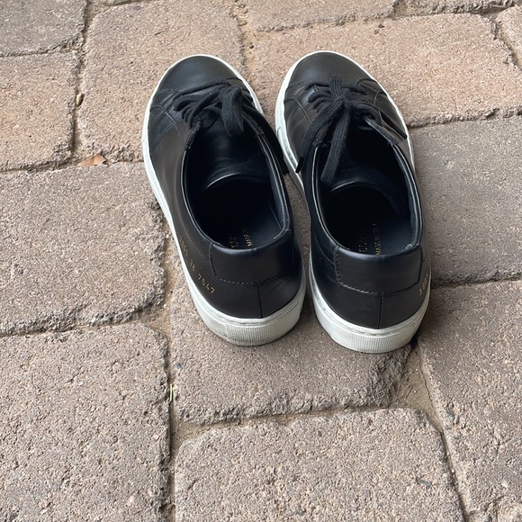 Common projects black leather sneakers - Picture 3 of 5
